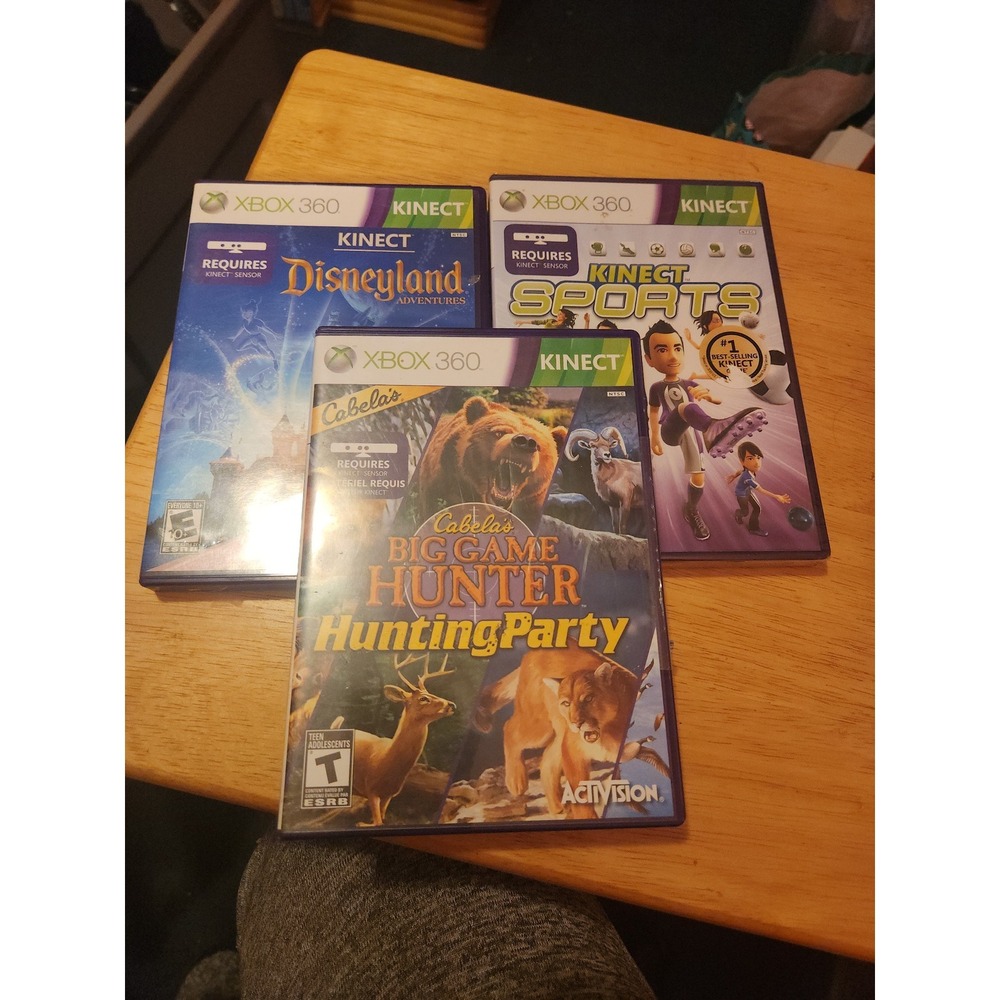 Kinect games for Xbox 360